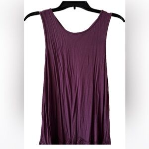 Burgundy Tank Top L